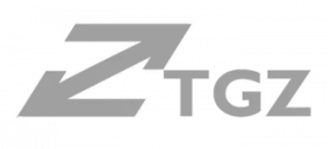 Graue Silhouette der Skyline von New York City, mit verschiedenen Gebäudeformen und -höhen.