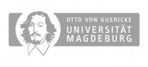 Logo der Otto-von-Guericke-Universität Magdeburg mit einer Porträtdarstellung von Otto von Guericke.
