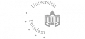 Eine verpixelte oder abstrakte graue Form auf weißem Hintergrund, die an gestapelte rechteckige Blöcke erinnert.